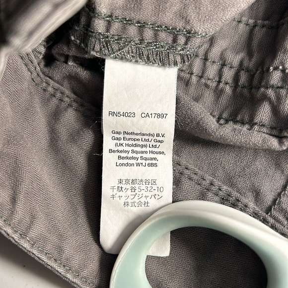 Gap Mens Casual Shorts 100% Cotton Grey US Size 34 - Picture 11 of 12